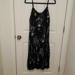 Black Floral Cami Dress
